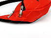 Сумка на пояс Nike Червона на 2 відділення, фото 3