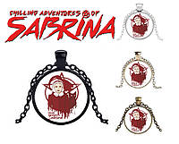 Кулон Леденящие душу приключения Сабрины/Chilling Adventures of Sabrina с героиней и пентаграммой