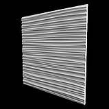 Гіпсові 3D-панель "Calm" Білий 500*500*25 мм, фото 7