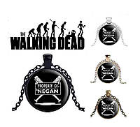 Кулон Ходячие Мертвецы/ The Walking Dead "Property of Negan"