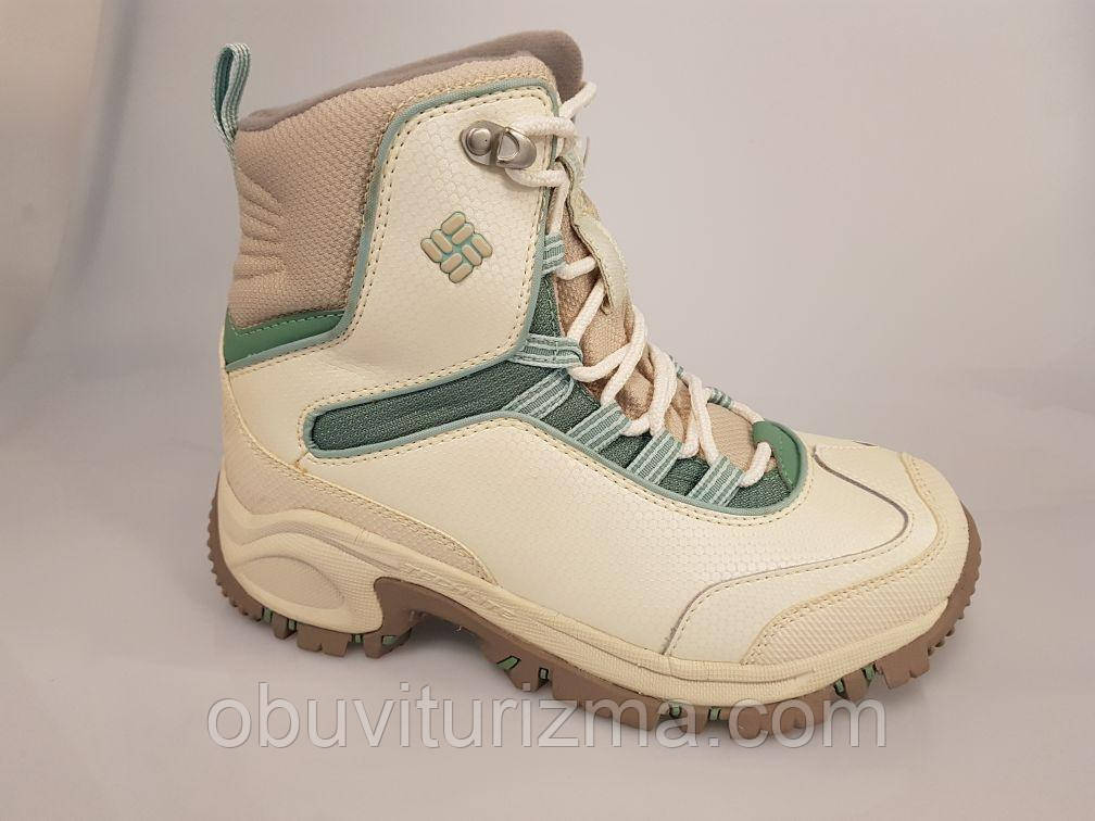 Жіночі зимові черевики на мембрані Waterproof Columbia Liftop BL 1526-105 -32C Білі (36/37/38)
