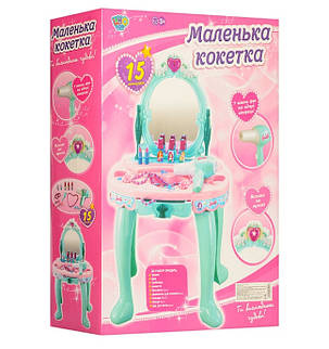 Дитяче трюмо для дівчаток 008-905 музика, світло, фен, аксесуари, фото 2
