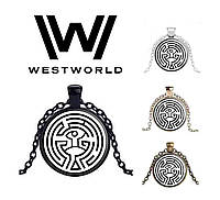 Кулон Мир Дикого запада/Westworld с символикой