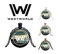 Кулон Мир Дикого запада/Westworld с лого сериала