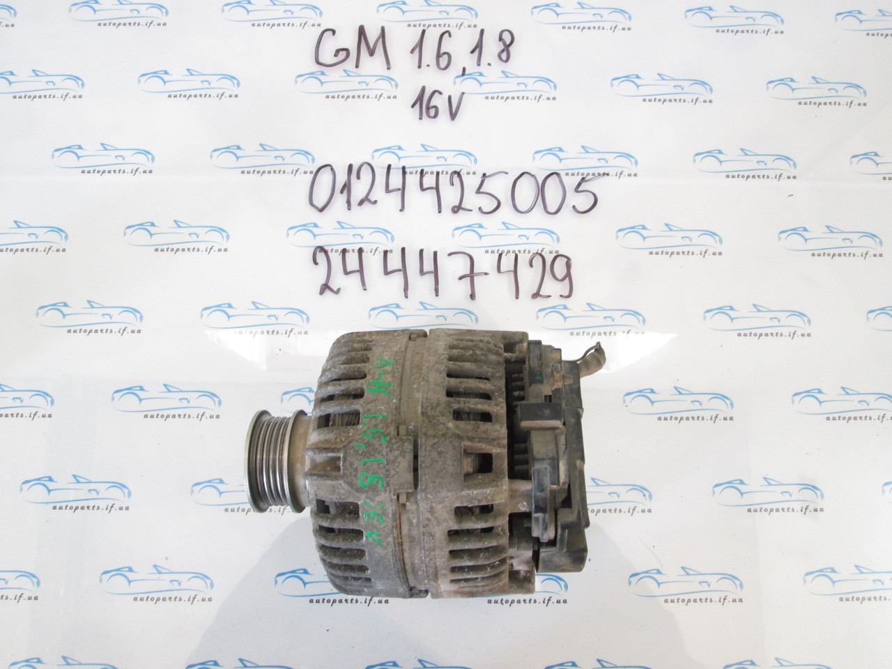 Генератор опель Астра Н, opel Astra H 1.6 16V 0124425005, 24447429
