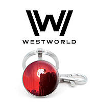 Брелок Мир Дикого запада/Westworld со скалой