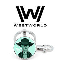 Брелок Мир Дикого запада/Westworld зелёный