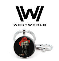 Брелок Мир Дикого запада/Westworld с рассыпающимся человеком