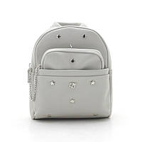 Рюкзак жіночий 2в1 міні David Jones світло сірий 120757