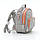 Жіночий клатч-рюкзак сірий David Jones міні mini 121195, фото 2