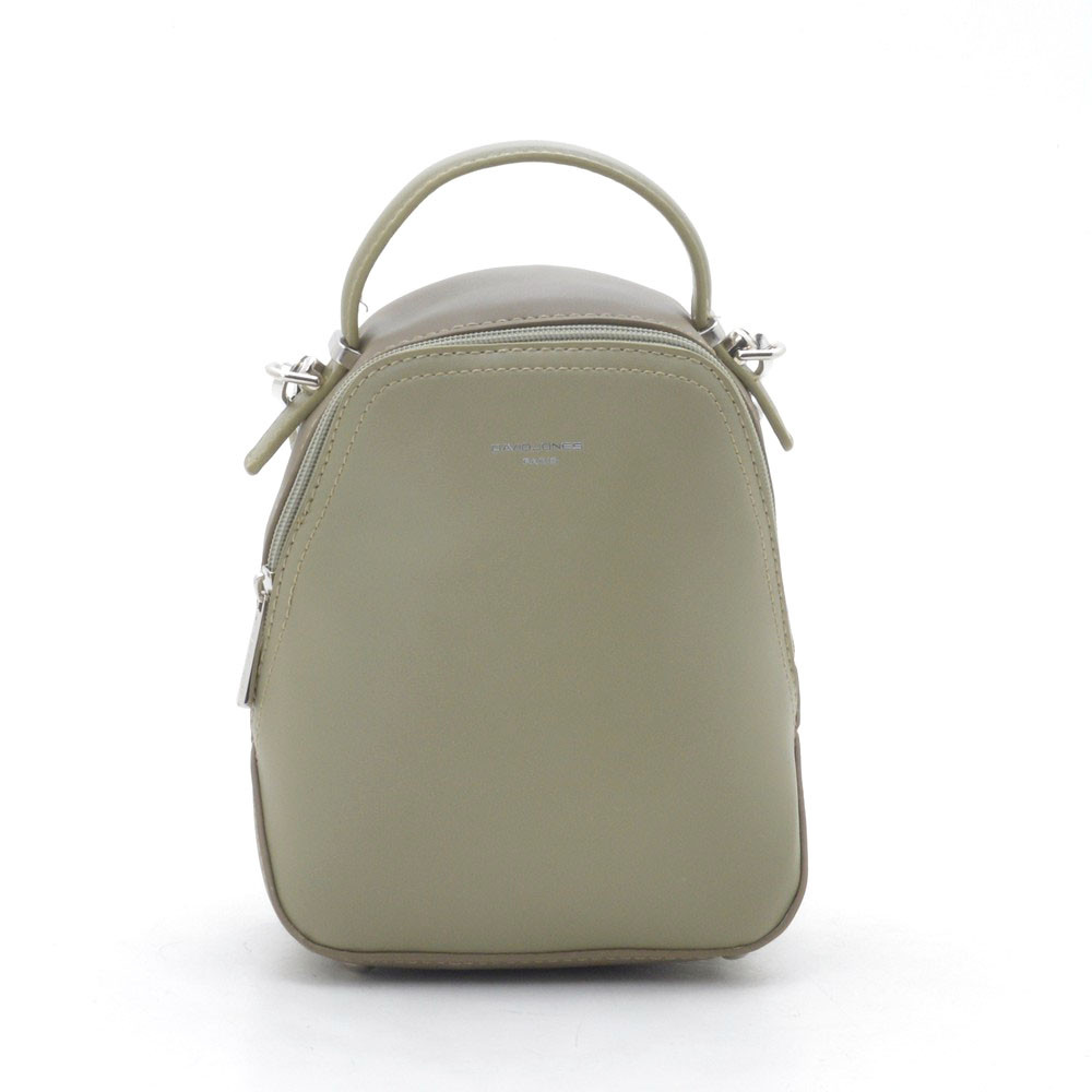 Жіночий клатч-рюкзак міні mini David Jones хакі 122604