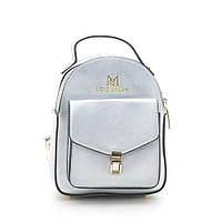 Жіночий клатч-рюкзак срібний Love Dream 170595
