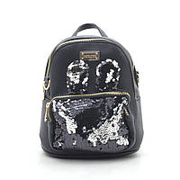 Рюкзак жіночий чорний з лелітками 175284