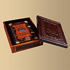 Книга в шкіряній палітурці Україна - Козацька держава, фото 4