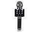 Бездротовий мікрофон караоке Ws-858, black, фото 4