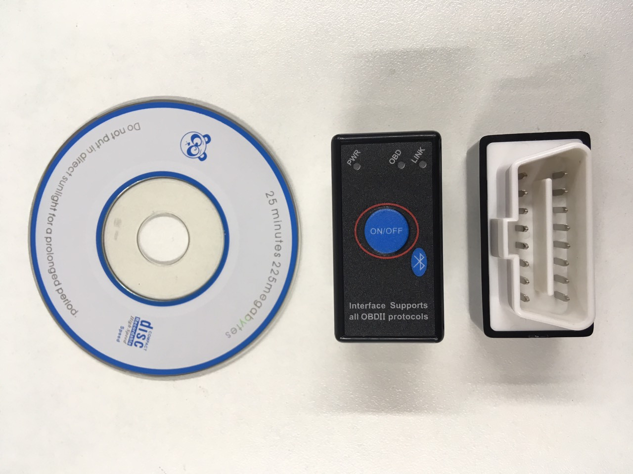 Автосканер OBD ELM-327/3272/2713 Bluetooth (250 шт./ясть), фото 1