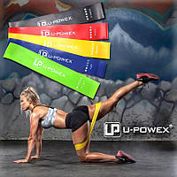 Фитнес-резинки U-Powex набор 5 штук