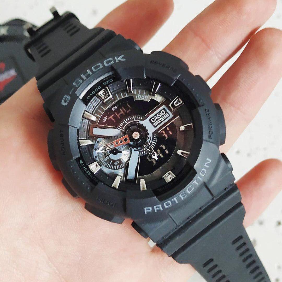Чоловічий спортивний годинник, чоловий спортивний годинник Casio G-Shock GA-110, касіо джи шок