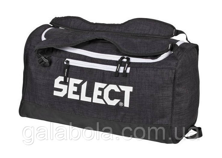 Сумка SELECT LAZIO Sportsbag Small (чорна) — 36 літрів, фото 1