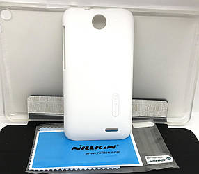 Чохол для Htc Desire 310 накладка Nillkin + плівка білий