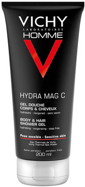 Тонізуючий гель для душу для чоловіків Vichy Homme Hydra Mag C Gel Douche