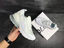 Чоловічі літні кросівки Nike Air Max 270,білі, фото 2