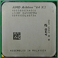Процесор AMD Athlon 64 X2 3800+ 2.00 GHz / 1M / 2 GT / s (ADO3800IAA5CU) sAM2, tray