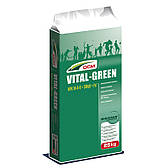 Добриво для газону весна-літо ДЦМ VITAL GREEN NPK 14-4-8 + 3 MgO + Fe