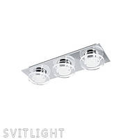Настенно-потолочный светильник Спот (точечный светильник) Eglo Cisterno 94485 выполнен в хроме и белом цветах