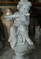 Скульптура для сада Орфей с флейтой 1 м бетон