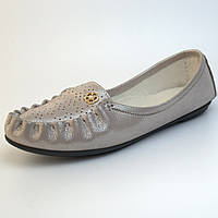 Мокасины кожаные летние женская обувь Tesoruccio Latte Pearl by Rosso Avangard карамель