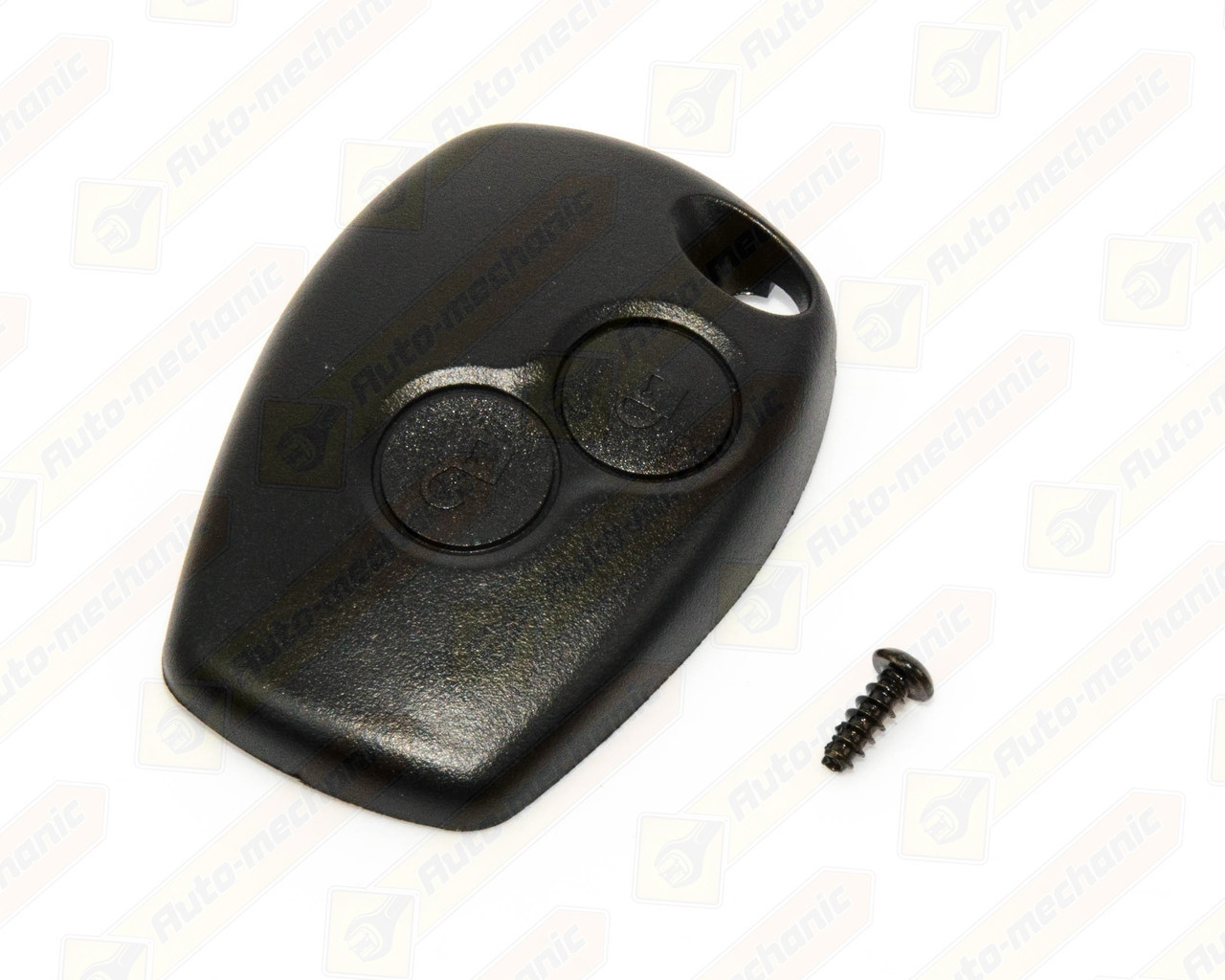 Корпус ключа с язычком, на 2 кнопки (только лицевая часть) на Renault Megane II 2001->2009 — DSP - 291005/1
