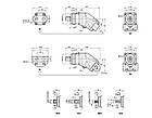 Аксіально-поршневі гідромотори SCM 010-130 ISO Sunfab, фото 2