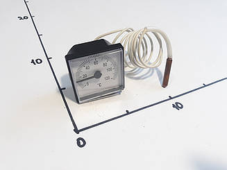 Термометр 0-120 °C (45 мм Х 45 мм) капілярний