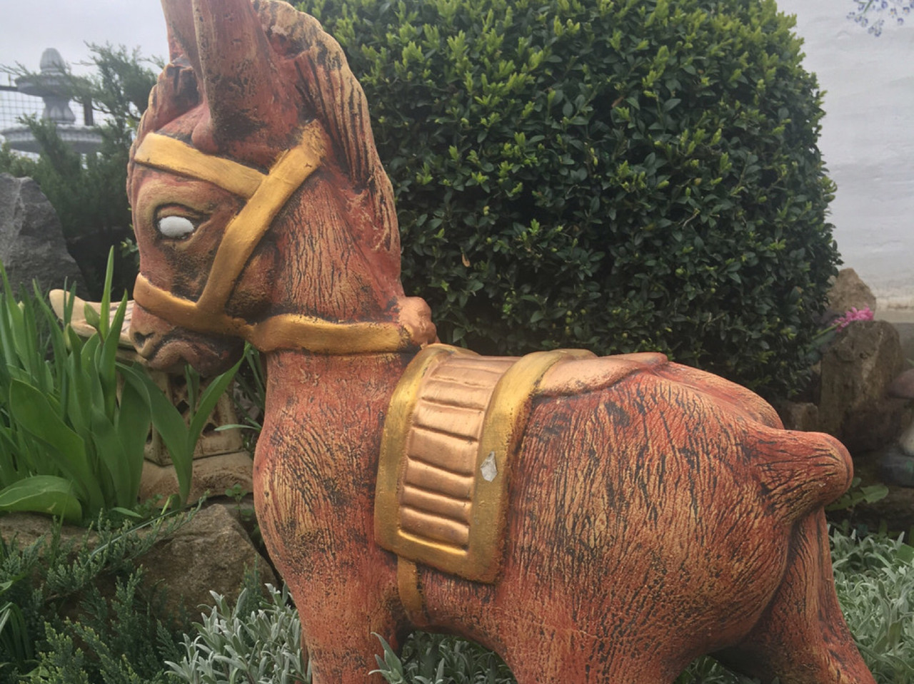 Садова фігура ослик (висота 77 см ), фото 1