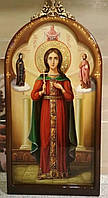 Мерная икона Святая Василиса с предстоящими