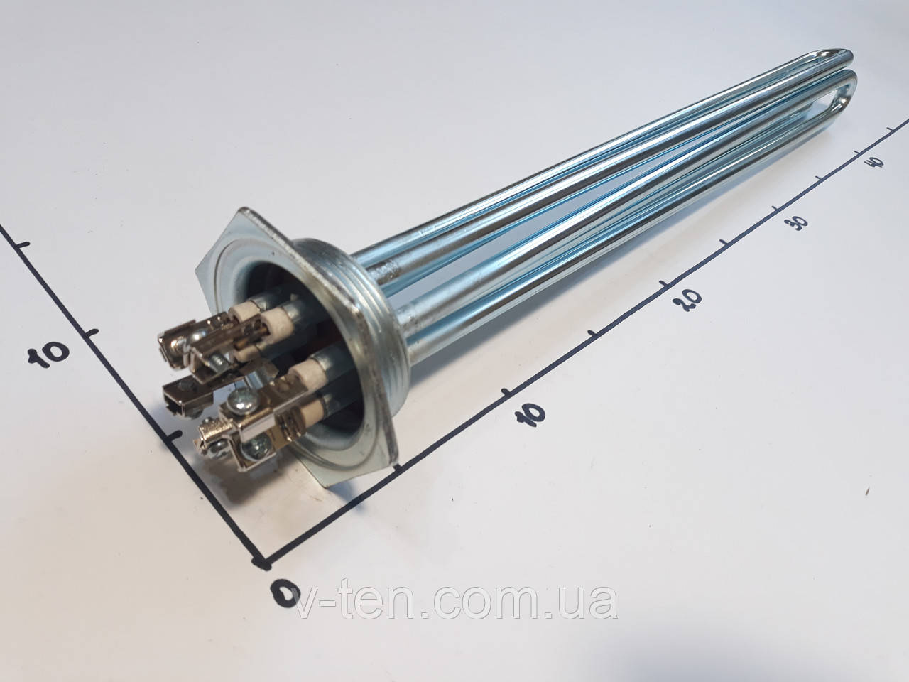 Блок ТЕНів 6000W з різьбою 2" БМЗ (Україна), фото 1