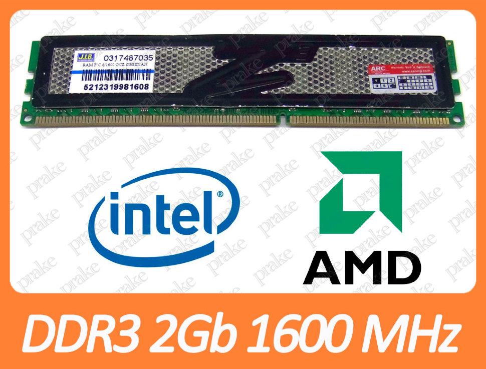 DDR3 2GB 1600 MHz (PC3-12800) CL9 OCZ OCZ3OB1600LV4GK, фото 1