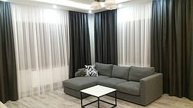 Шторы блэкаут и тюль на заказ в Киеве