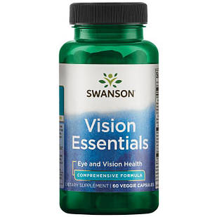 Swanson Condition Specific Formulas Vision Essentials Комплекс для здорового зору, 60 капс