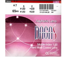 Лінза Dagas 1.55 AS HMC