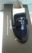 Туфлі шкіра дівч. Constanta 1509, 29 т.синій