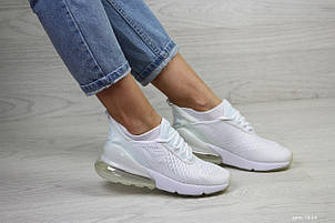 Весняні жіночі кросівки Nike Air Max 270,сітка,білі 36р, фото 2