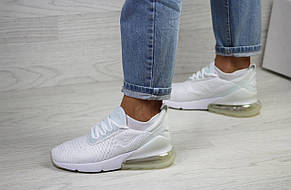 Весняні жіночі кросівки Nike Air Max 270,сітка,білі 36р, фото 2