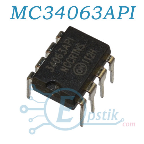 MC34063API (КР1156ЕУ5) DC-DC перетворювач напруги DIP8