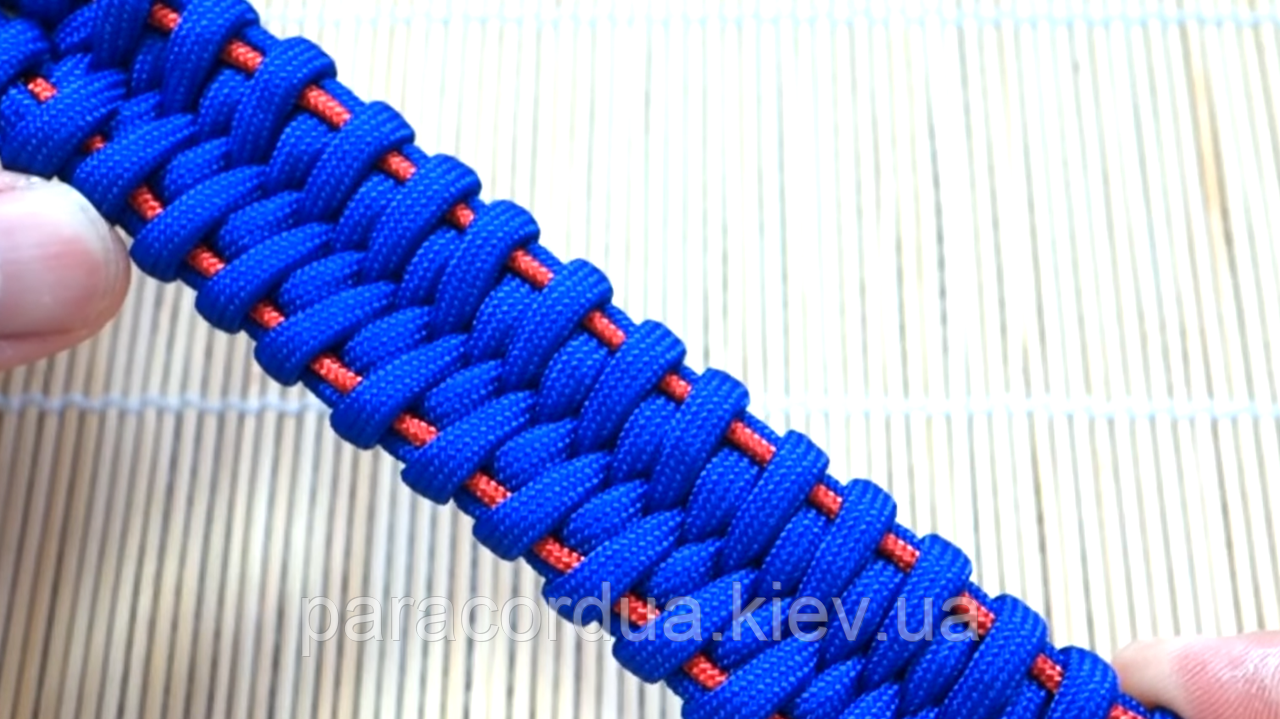 Браслет виживання з паракорда ,Fishtail Belly