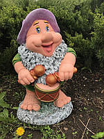 Садова фігура  гном з барабаном ( висота 51 см  )