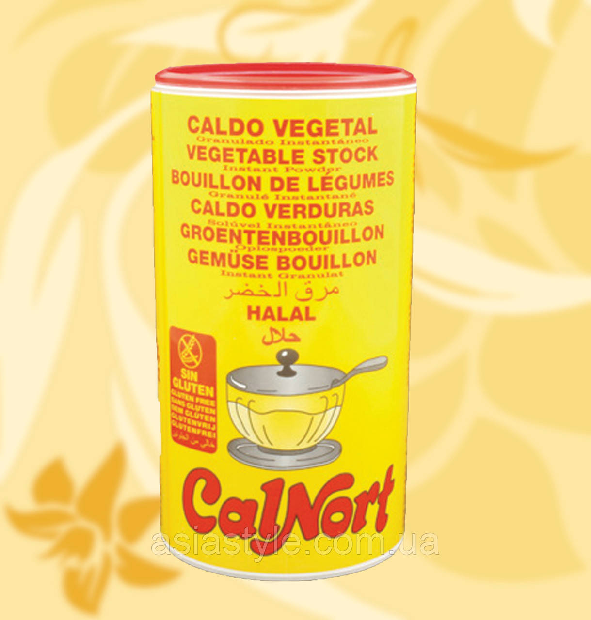 Бульйон овощной, бульон овочевий, сухий гранульований, CalNort, 1кг, халяль, АФ, фото 1