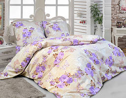 Комплект білизни Вилена бязь голд на євро ліжко Purple