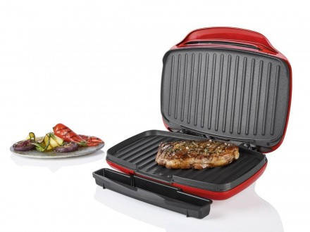 Гриль контактний SilverCrest SKG 1000 B2 red, фото 1